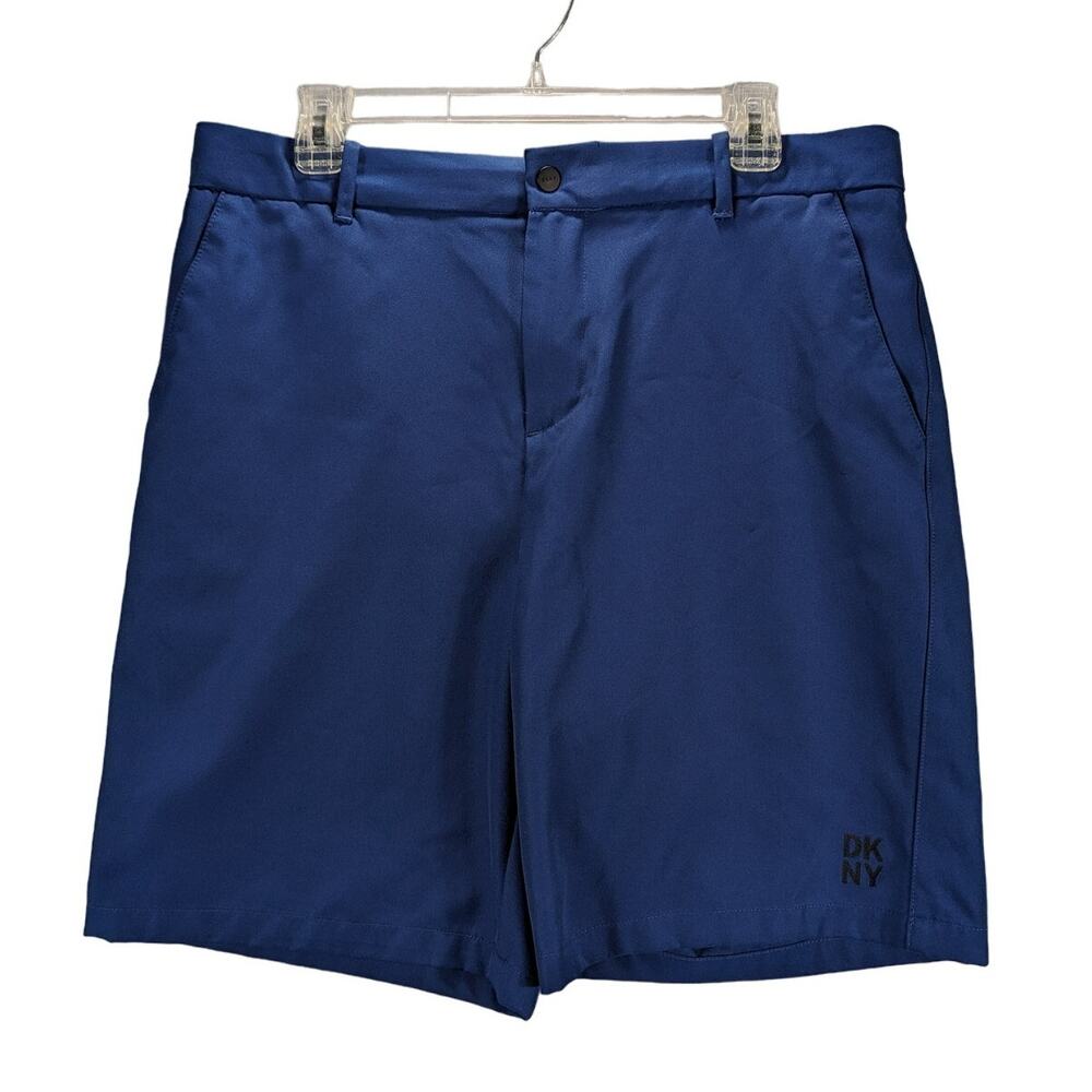 DKNY Shorts Mens 34 Blue Golf Activewear Preppy Casual Coastal Beachy Outdoors
